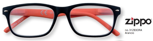 Occhiali da Lettura Zippo B-Concept 31Z-B3 Arancio +1,00 - Clicca l'immagine per chiudere