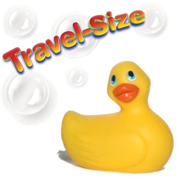 Paperella vibrante I Rub My Duckie Travel Size Gialla x 1pz