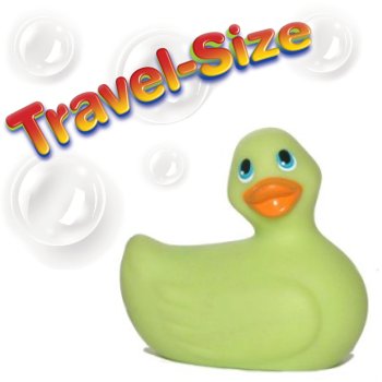 Paperella vibrante I Rub My Duckie Travel Size Verde x 1pz - Clicca l'immagine per chiudere