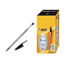 Penna Bic Cristal Nera Medium Classic x 50pz