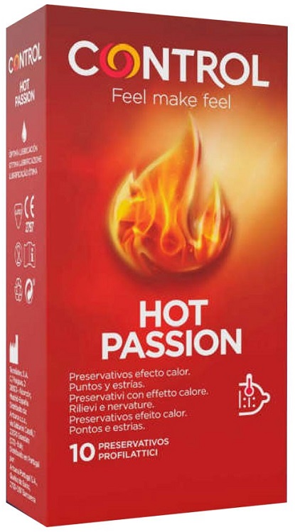 Control Hot Passion 10pz Farmacia
