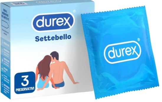 Durex Settebello Classico 3pz Farmacia
