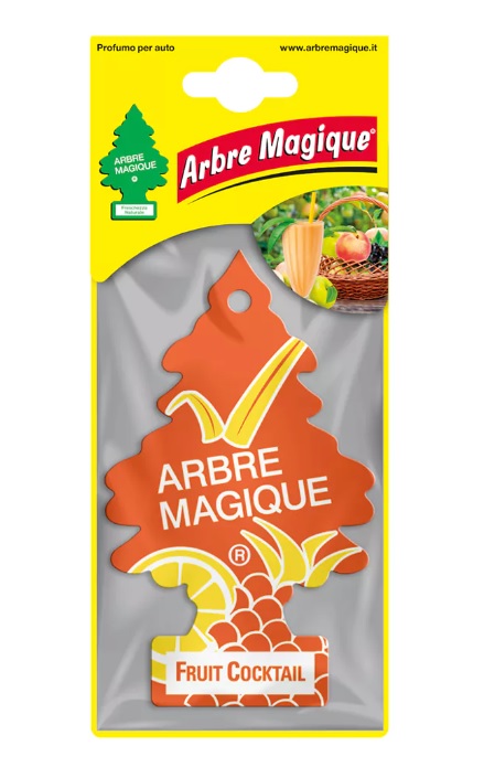 Arbre Magique Fruit Cocktail Deodorante Alberello Arbre Magique Fruit Cocktail Deodorante Alberello