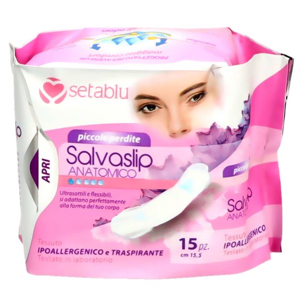 Setablu Salvaslip Anatomico 15 Salvaslip