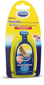 Scholl Cerotti Vesciche Protezione Avanzata Dita dei Piedi x 1pz