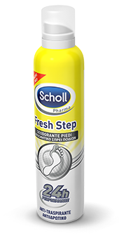Scholl Fresh Step Deodorante Spray Piedi Deo Control x 1pz Scholl Fresh Step Deodorante Spray Piedi Deo Control x 1pz