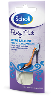 Scholl Party Feet Retro Tallone (1 paio) x 1pz