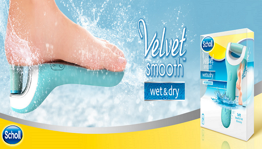 Scholl Velvet Smooth Wet & Dry Professionale per Pedicure x 1pz - Clicca l'immagine per chiudere