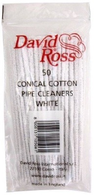 Scovolini Conici per Pipa in Cotone Bianco David Ross 50pz