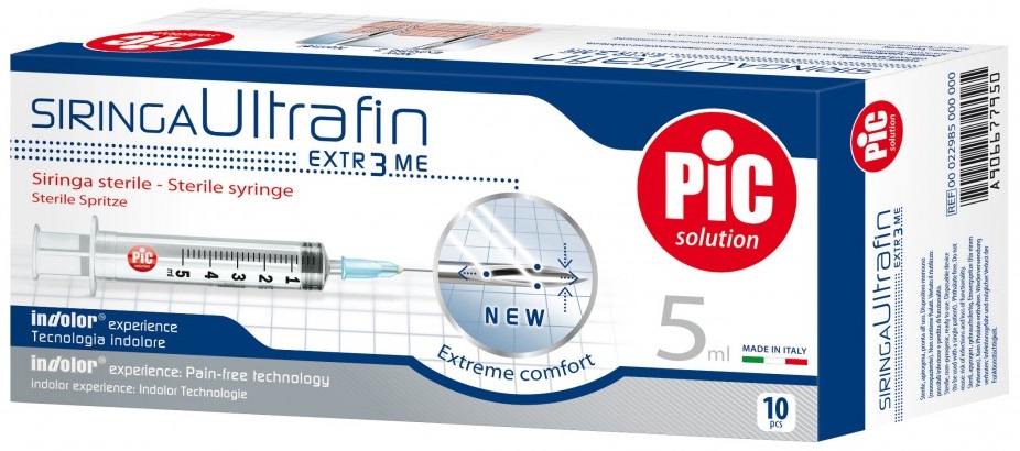 Siringa Ultrafin Extreme Comfort Pic Solution x 10pz