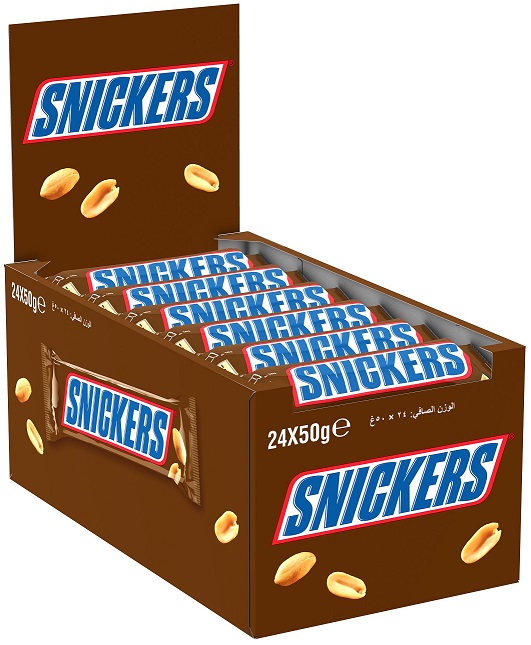 Snickers 50gr x 24pz - Clicca l'immagine per chiudere